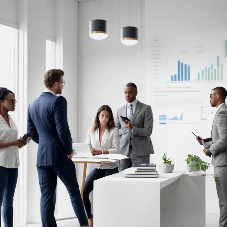 Team discussing startup strategies