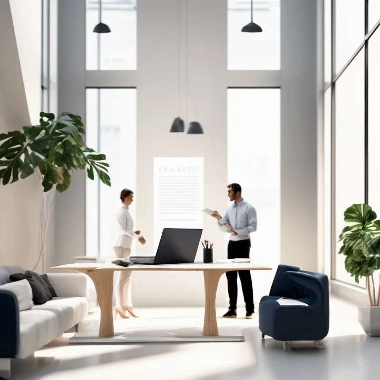 Consultation session with lawyer